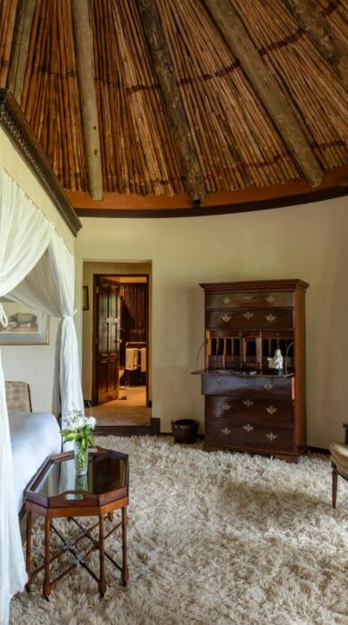 cottage bedroom, ol jogi, kenya - Yellow Zebra Safaris