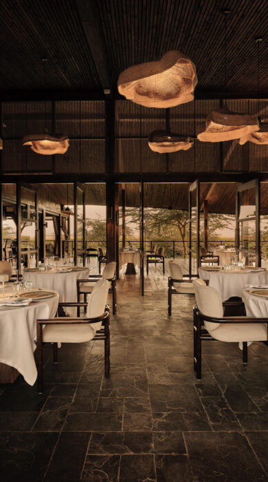 dining, kitirua plains lodge, kenya - Yellow Zebra Safaris