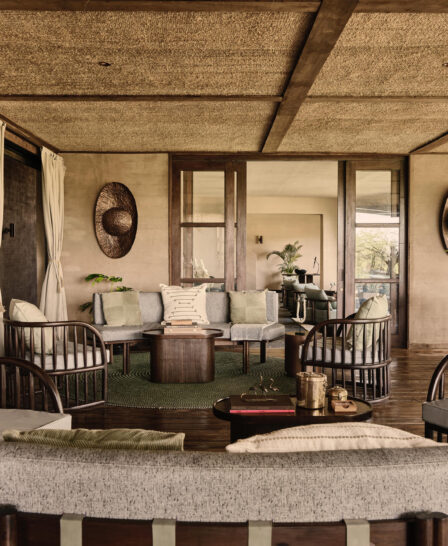 the lounge at kitirua plains lodge, kenya - Yellow Zebra Safaris