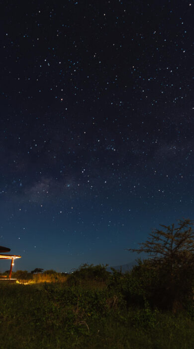 the night view at kitirua plains lodge, kenya - Yellow Zebra Safaris