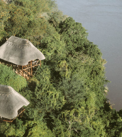 aerial view of rooms, chilo gorge, zimbabwe - Yellow Zebra Safaris