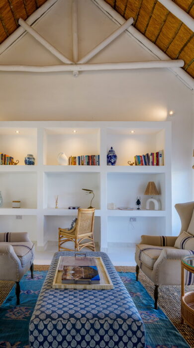 lounge at grays eden, maun, botswana - Yellow Zebra Safaris