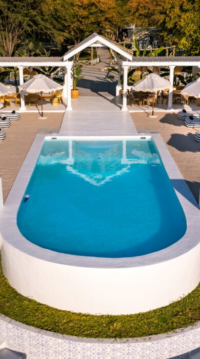 pool at grays eden, maun, botswana - Yellow Zebra Safaris