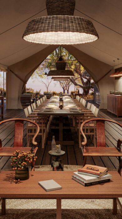 lounge at mapula lodge, botswana - Yellow Zebra Safaris