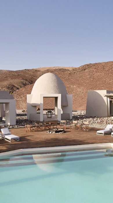 pool, okahirongo elepant lodge, namibia - Yellow Zebra Safaris
