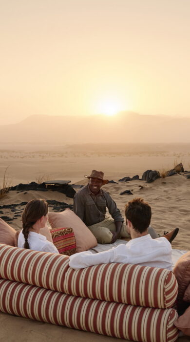 sundowners, okahirongo elepant lodge, namibia - Yellow Zebra Safaris