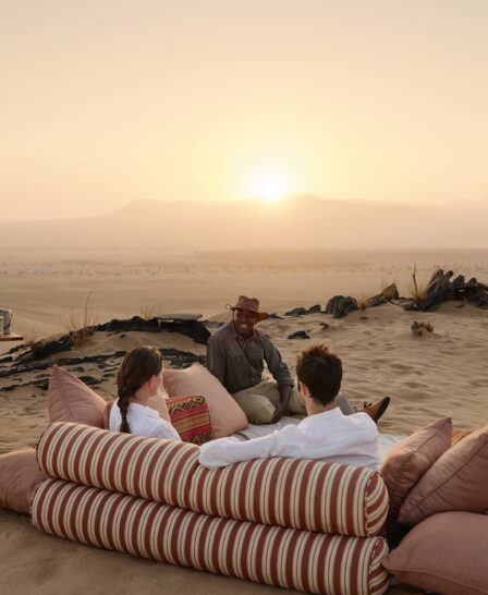 sundowners, okahirongo elepant lodge, namibia - Yellow Zebra Safaris