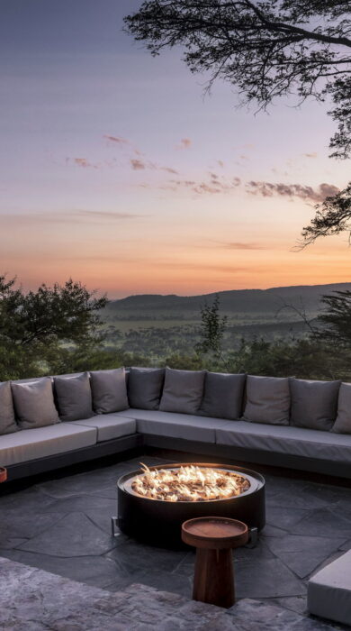fire pit, serengeti explorer, tanzania - Yellow Zebra Safaris