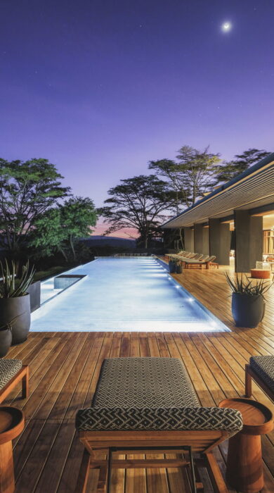 pool at serengeti explorer, tanzania - Yellow Zebra Safaris