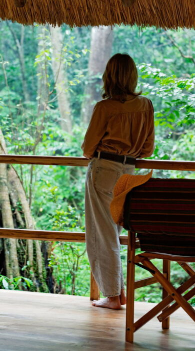 decking at koroi forest camp, tanzania - Yellow Zebra Safaris