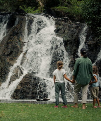 family walking at koroi forest camp, tanzania - Yellow Zebra Safaris