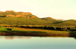view of oudtshoorn, south africa safari vacations