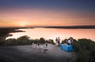sunset dinner, de hoop nature reserve, south africa