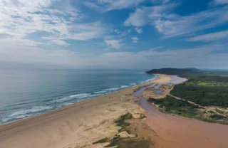 isimangaliso wetland park coastline, south africa safaris