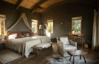 main bedroom, entamanu ngorongoro, the crater, tanzania