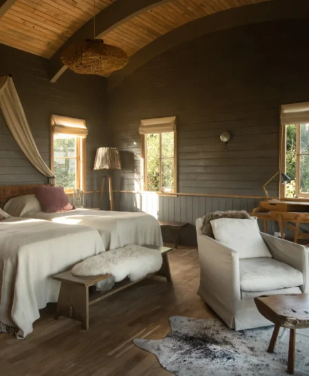 main bedroom, entamanu ngorongoro, the crater, tanzania