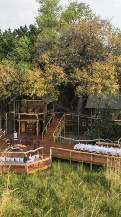 Aerial Shinde Okavango Delta Botswana Yellow Zebra Safaris