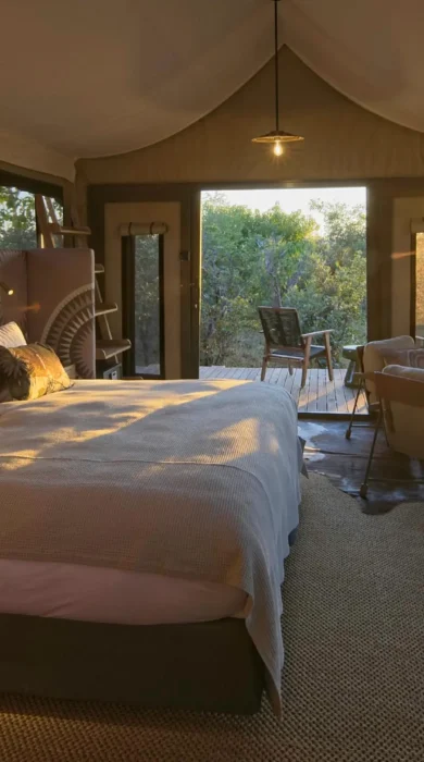 Bedroom, Karangoma, Okavango Delta, Botswana