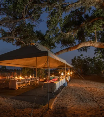Dining Area, Beagle Expeditions, Okavango Delta, Botswana