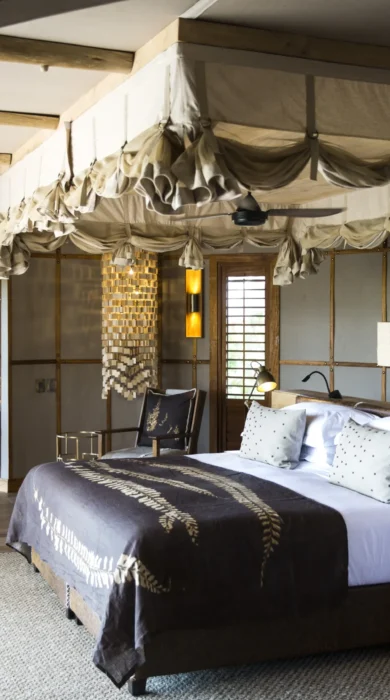 Bedroom, Little Mombo, Moremi Game Reserve, Botswana