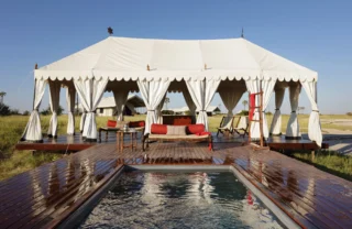 San Camp Swimming Pool Botswana