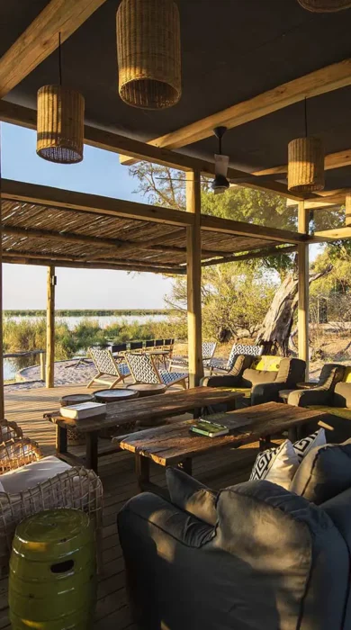 Views out of Linyanti Tented Camp, Botswana