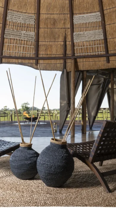 Entrance, Okuti Camp, Moremi Game Reserve, Botswana