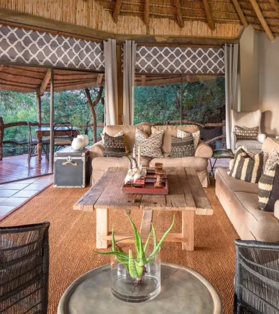 mashatu lodge lounge botswana yellow zebra safaris