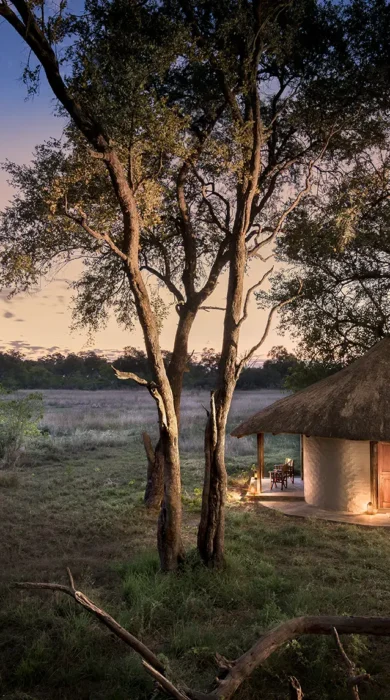 khwai bush camp lodge exterior botswana