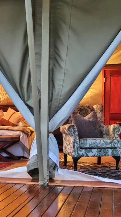 Botswana safari camp