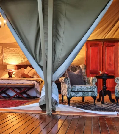 Botswana safari camp