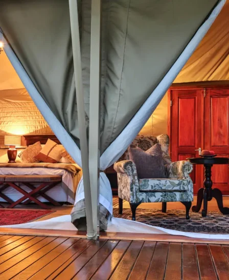 Botswana safari camp
