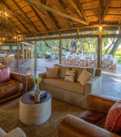 Lounge, Setari Camp, Okavango Delta, Botswana