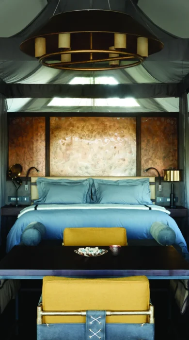 belmond eagle island lodge double bedroom botswana yellow zebra safaris