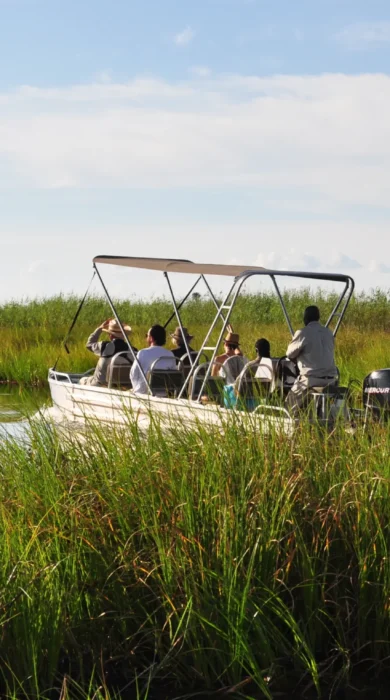 Delta Boat safari Botswana