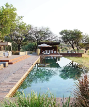 singita serengeti house tanzania pool deck