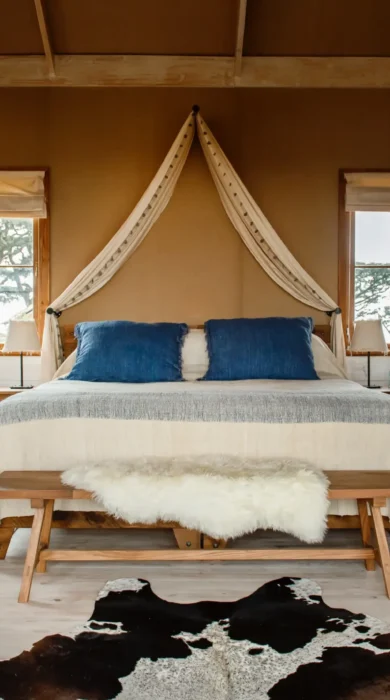 entamanu private tanzania double bedroom yellow zebra safaris