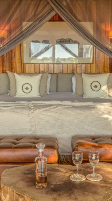 kanana bedroom botswana yellow zebra safaris