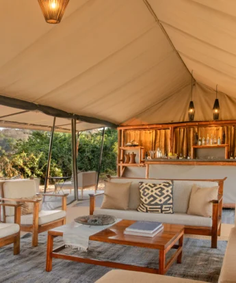 Lounge, Kokoko Camp, Ruaha, Tanzania