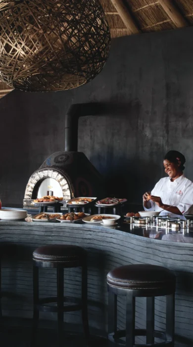 belmond eagle island lodge botswana dining yellow zebra safaris