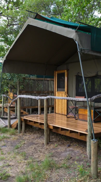 Sango safari outside view Botswana