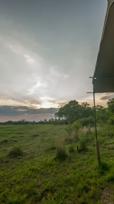 Sango safari outdoor deck Botswana