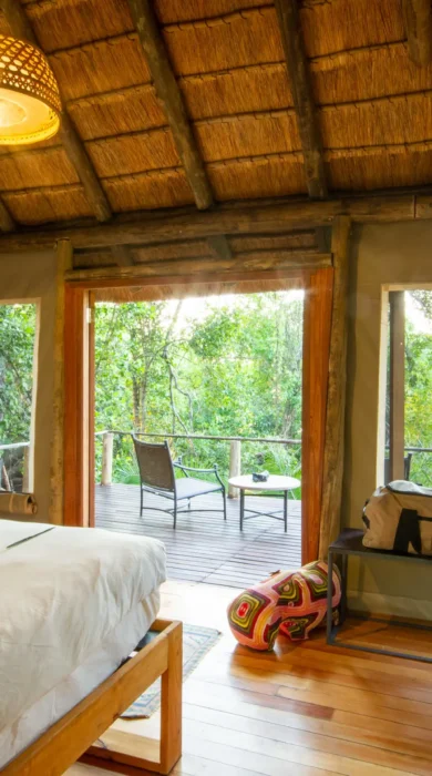Guest Room, Nxamaseri Island Lodge, Okavango Delta, Botswana