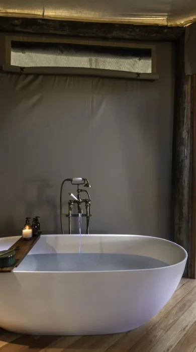 Bathroom, Khwai Lediba, Khwai, Botswana