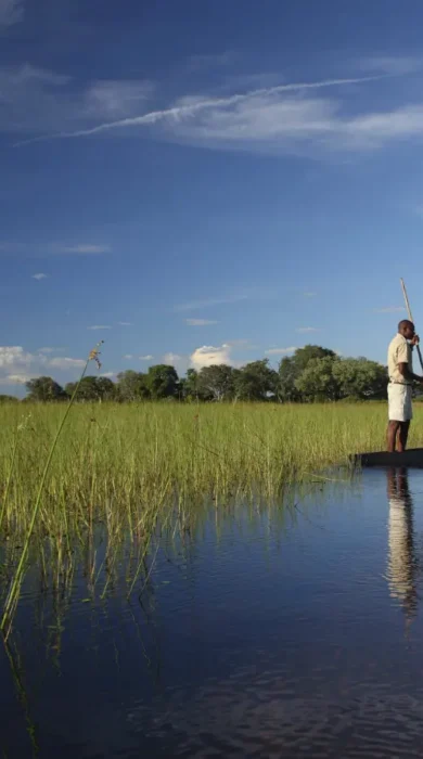 mokoro safaris, botswana experiences, africa vacations