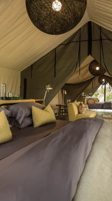 machaba safaris gomoti camp bedroom