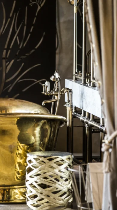 Bathroom, Little Mombo, Moremi Game Reserve, Botswana