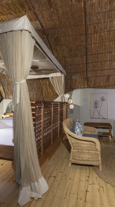 Bedroom, Okuti Camp, Moremi Game Reserve, Botswana