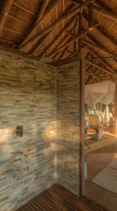 Bathroom, Moremi Camp, Moremi Game Reserve, Botswana