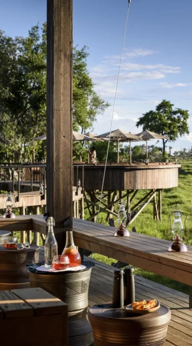 The Boma at Xigera Safari Lodge, Botswana